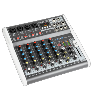 Mixer | Vonyx K602 – 6 Kanalen met Bluetooth