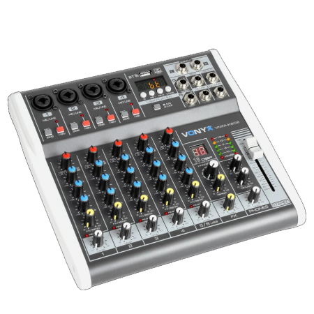 Mixer Huren | Vonyx K602 – 6 Kanalen met Bluetooth
