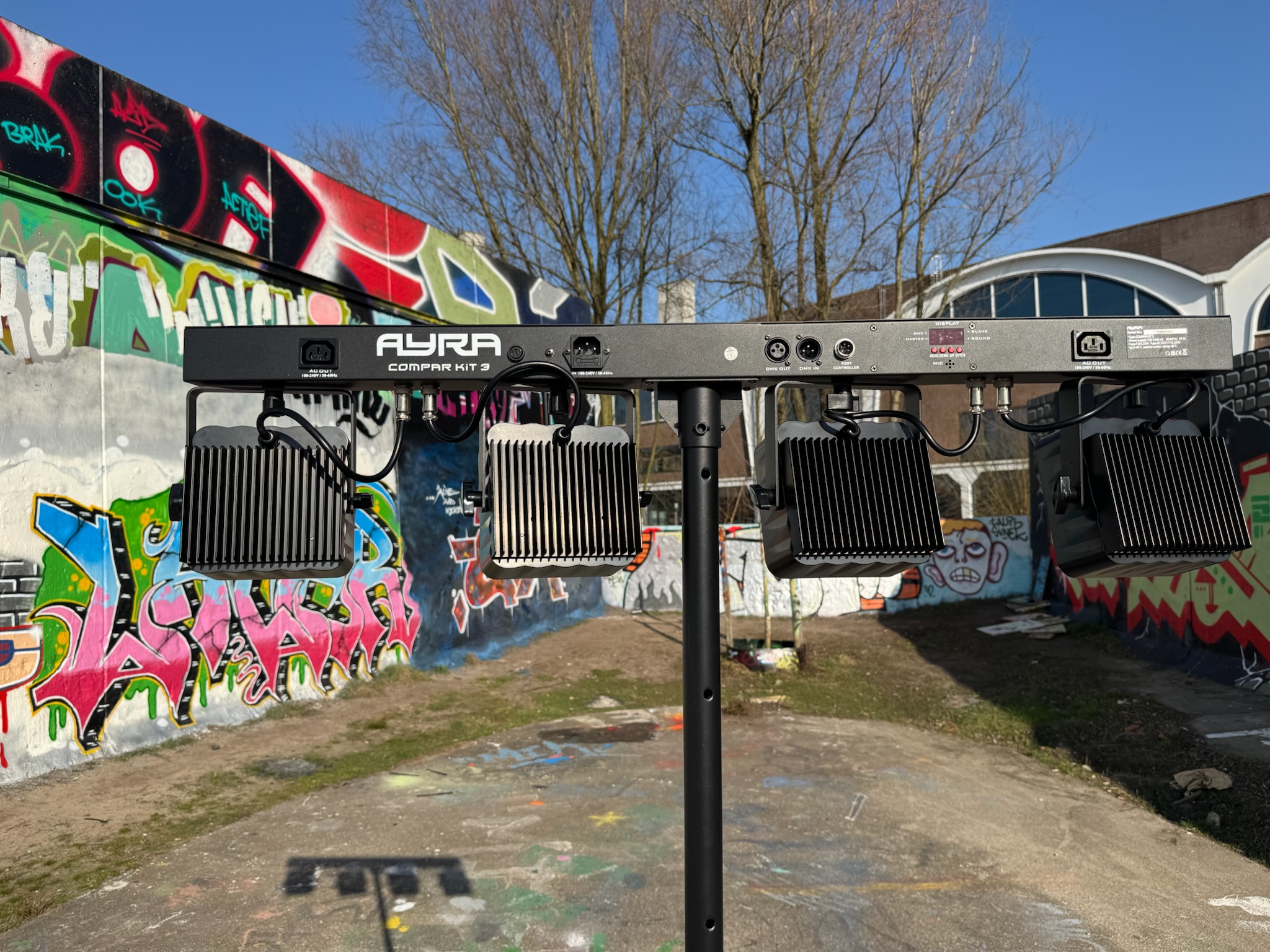 Feestverlichting Huren | Ayra Compar 3 – Muziekgestuurd - Afbeelding 4