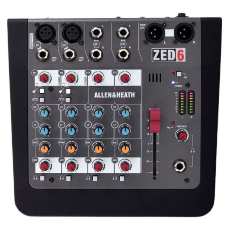 Mixer huren | Allen & Heath ZED-6